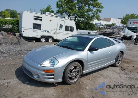 2003 Mitsubishi Eclipse Gts from USA, damaged, VIN 4A3AC74H33E189137